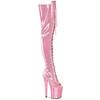 Pleaser - FLAMINGO3021GP Plateau Overknee Laarzen - Roze Product image
